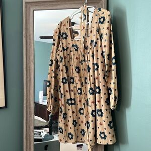 Christy Dawn L Sabrina Dress in Apple Blossom (worn once)